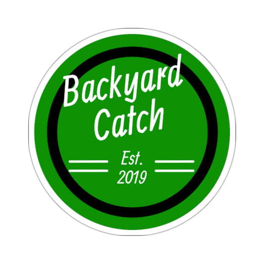 Backyard Catch Sticker